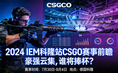 IEM科隆站CSGO赛事前瞻分析新闻配图